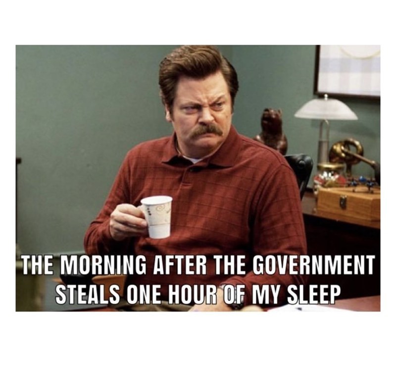 Shirt - THE MORNING AFTER THE GOVERNMENT STEALS ONE HOUR OF MY SLEEP