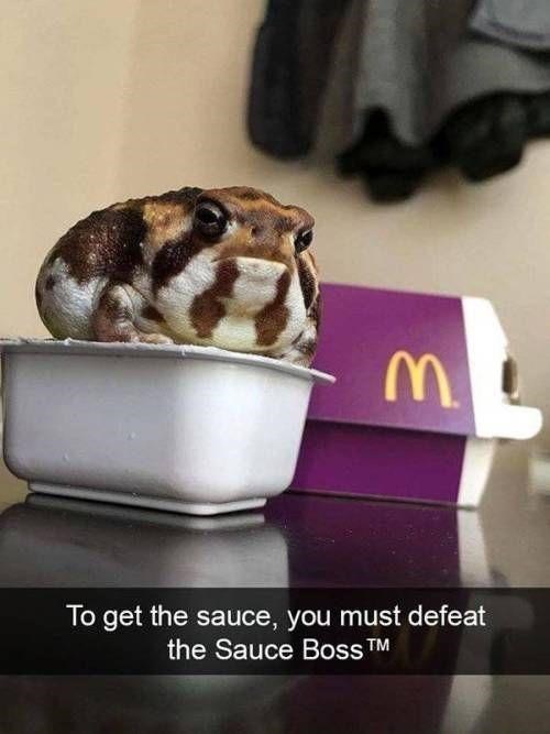Drinkware - M To get the sauce, you must defeat the Sauce Boss ™