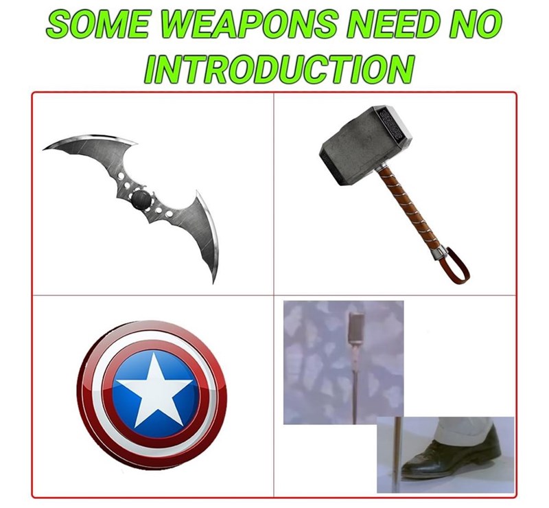 Product - SOME WEAPONS NEED NO INTRODUCTION